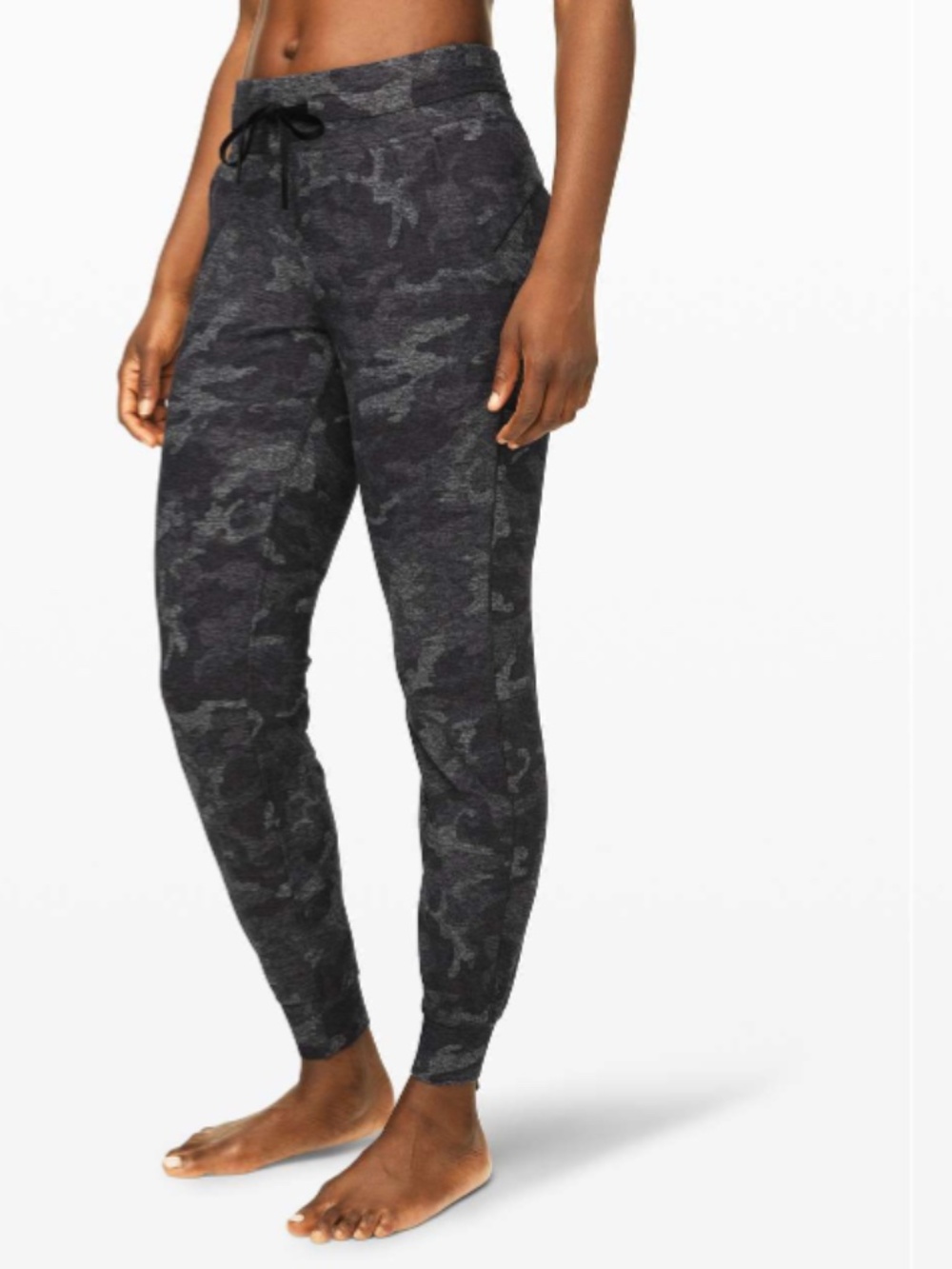 Lululemon Ready To Rulu Pant *Updated Incognito Camo HTR Black / Black Size 10